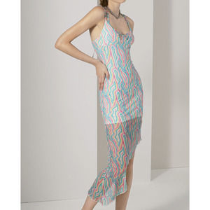 Rainbow Swirl Cami Dress